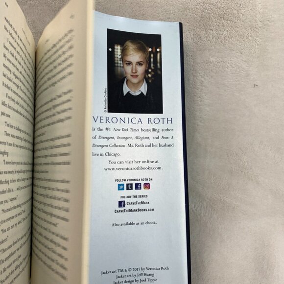 Carve The Mark by Veronica Roth Hardcover Book - Picture 4 of 6